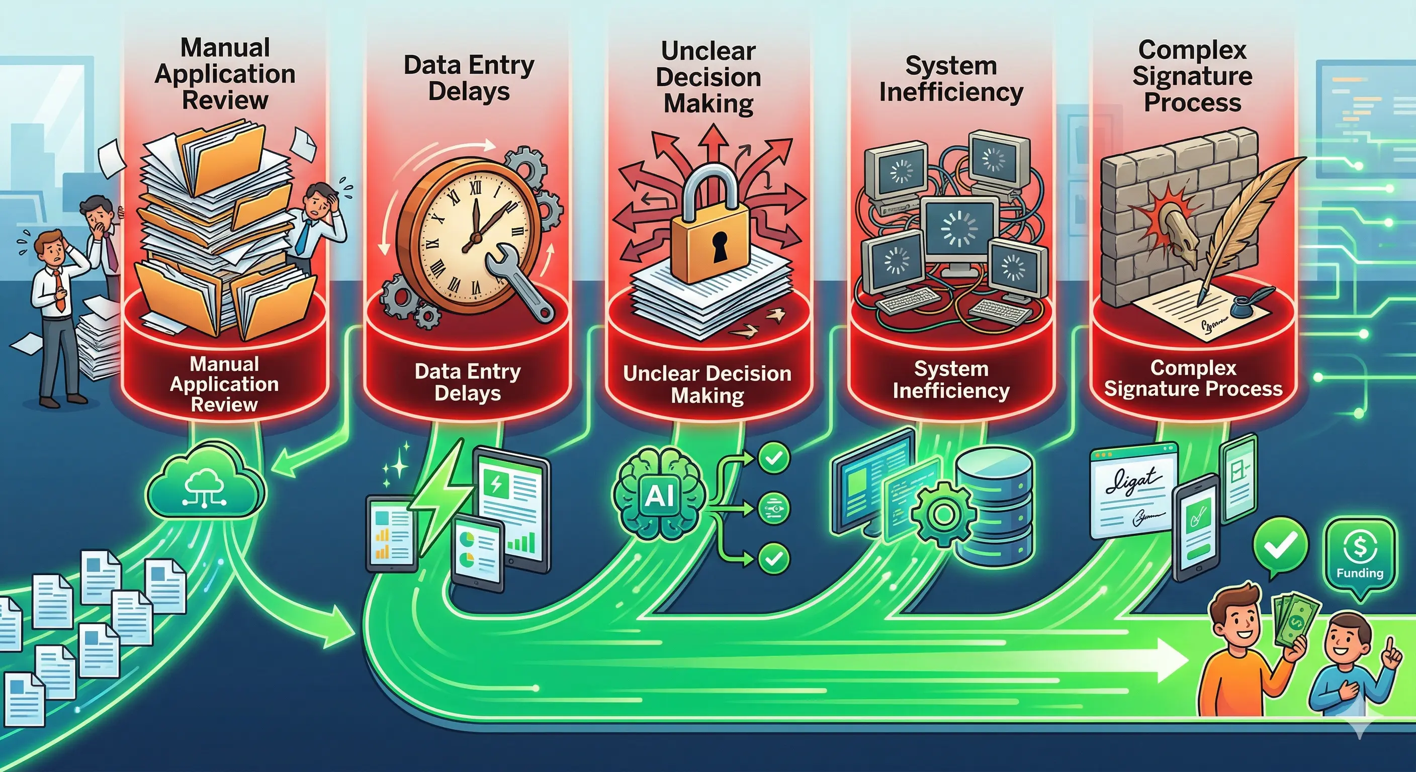 5 Loan Origination Bottlenecks and How to Eliminate Them